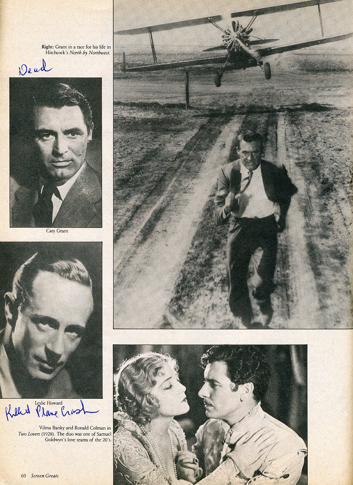 Cary Grant Leslie Howard