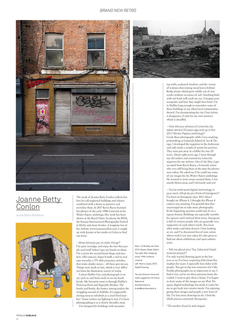 Totally Dublin Sept 2019 Joanne Betty Conlon