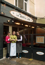 Las Tapas de Lola team on their first day of opening