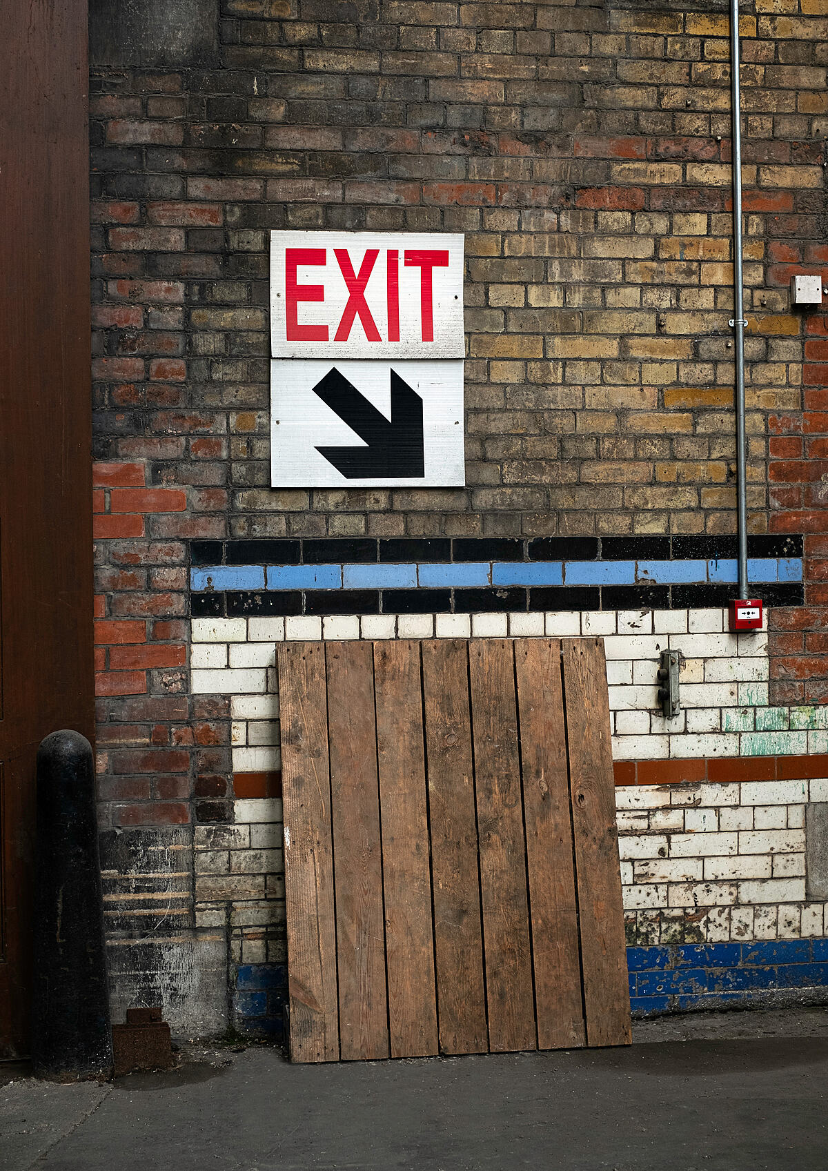 Exit | Colour photograph