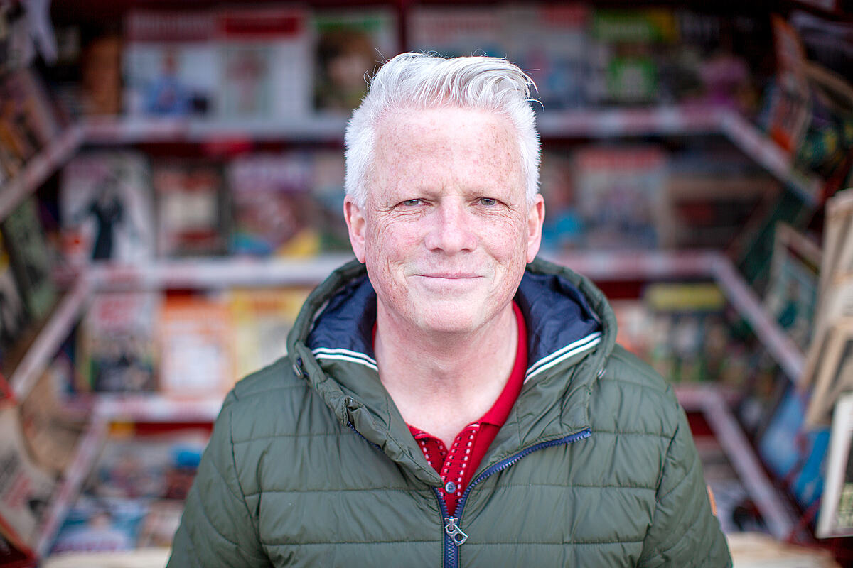 Brian/Doug McMahon from Brand New Retro | Colour photograph