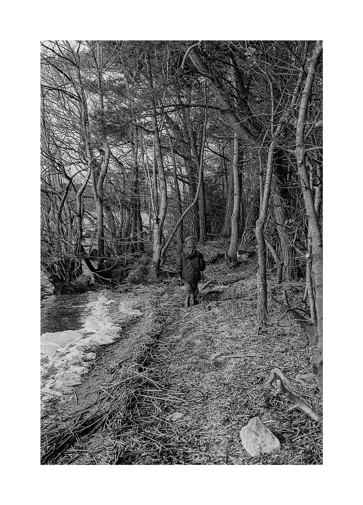 I've found my path | B&W photograph