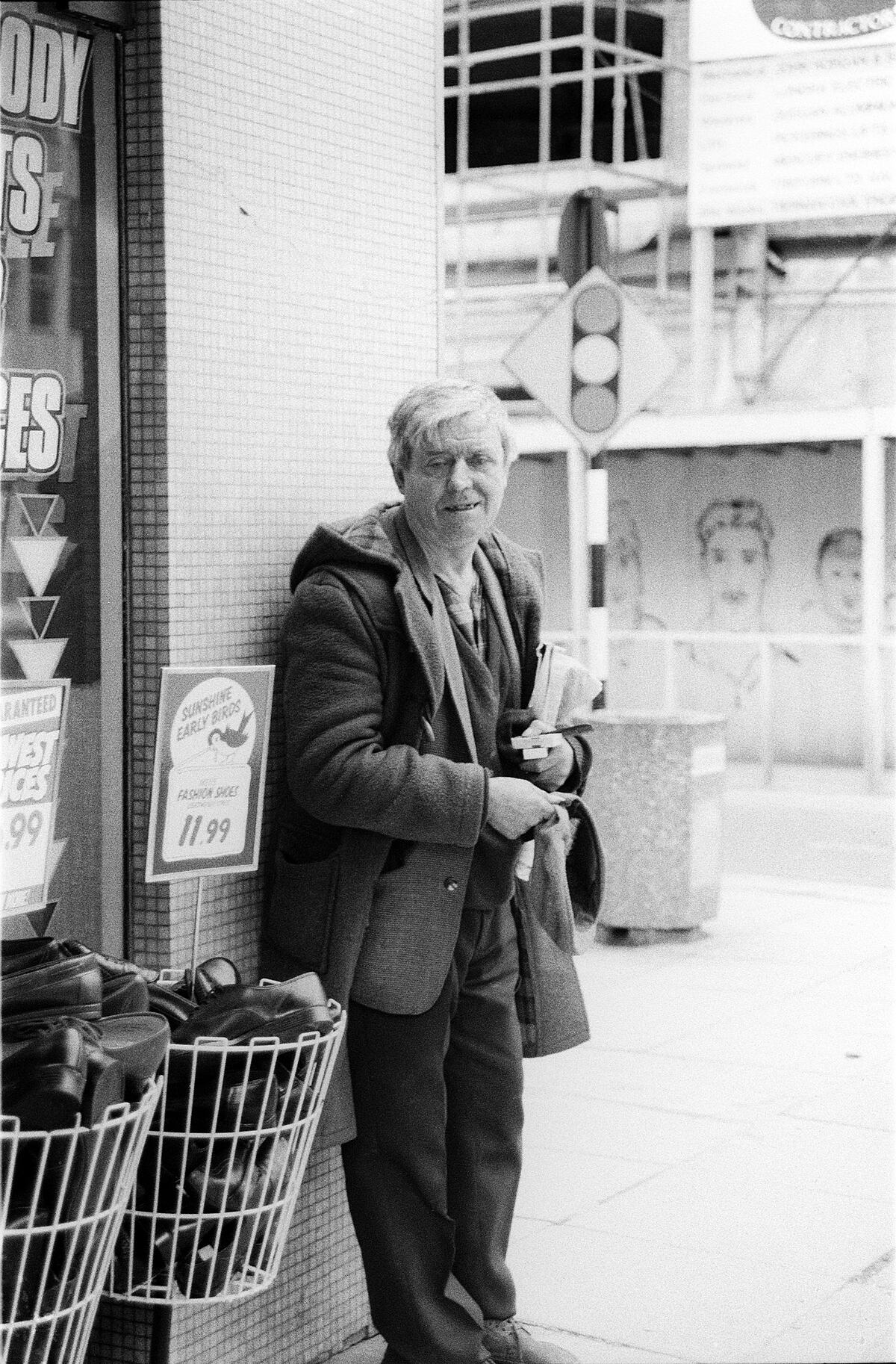 Mad Monday | B&W photograph - 1990