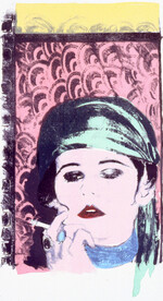 Reflection - Lithograph and silkscreen print - 1991