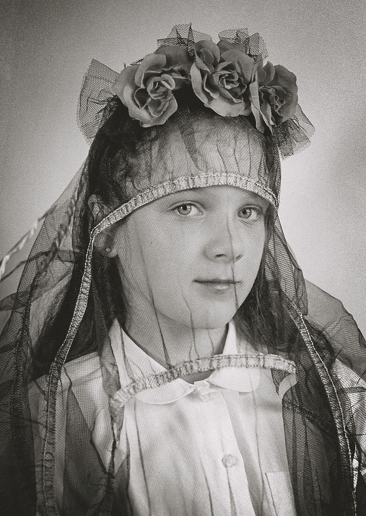 Child with a veil