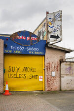 Buy more useless shit  | Colour photograph 2018