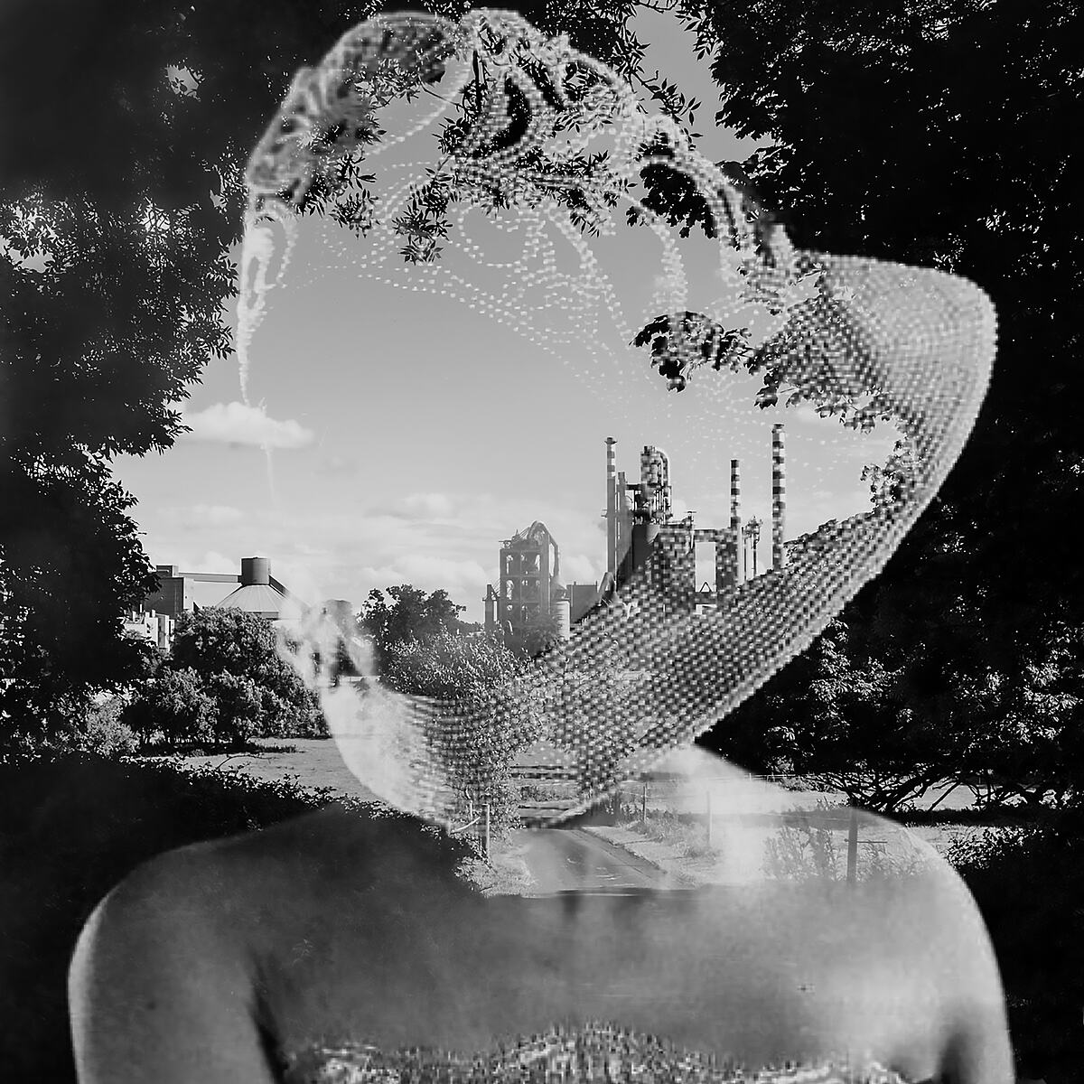 You can't make me disappear | Double exposure photograph - 2015