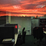 The sky's on fire | iPhone photograph - 2013