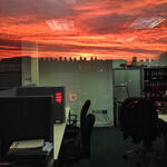 The sky's on fire | iPhone photograph - 2013