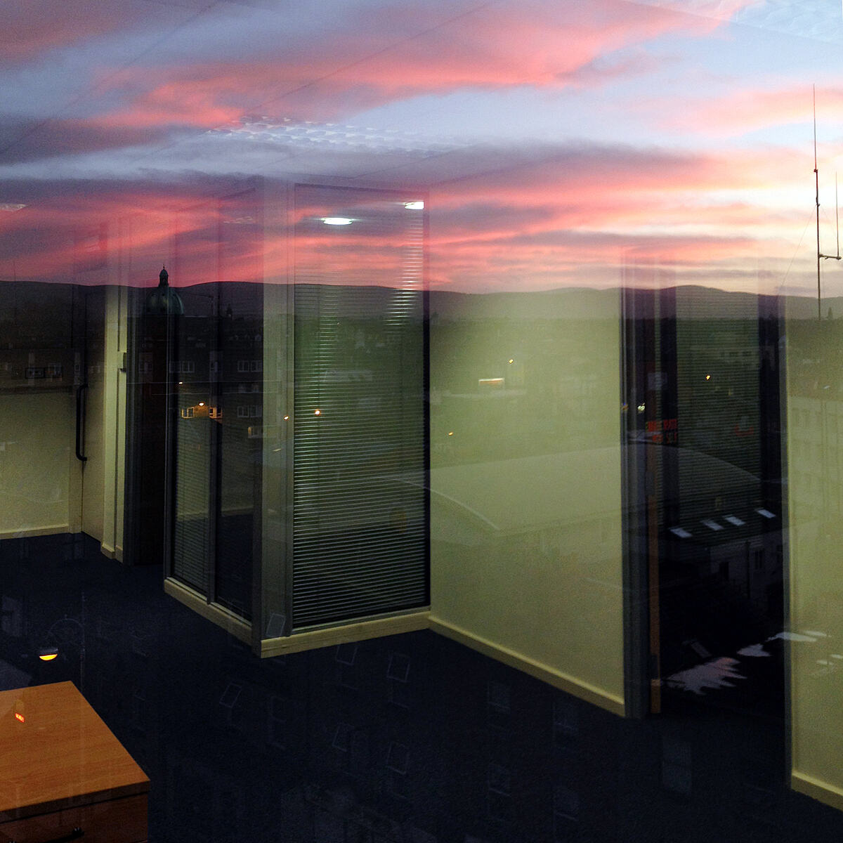 Office in the sky | iPhone photograph - 2013