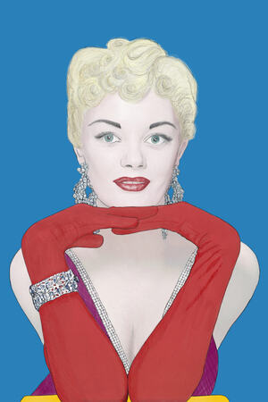 Blue lady joanne betty conlon
