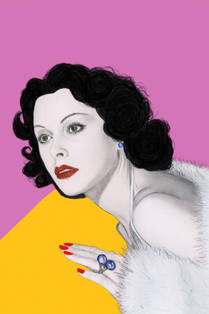 Pink lady by Joanne Betty Conlon