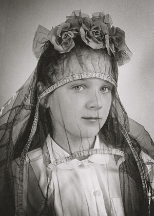 Child with a veil